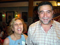 Don Garca Collado junto a la presidenta del CeCABA