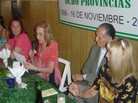 Mirta Bértoli, Ana Simón, Roberto Heredia y Ana María Santaella
